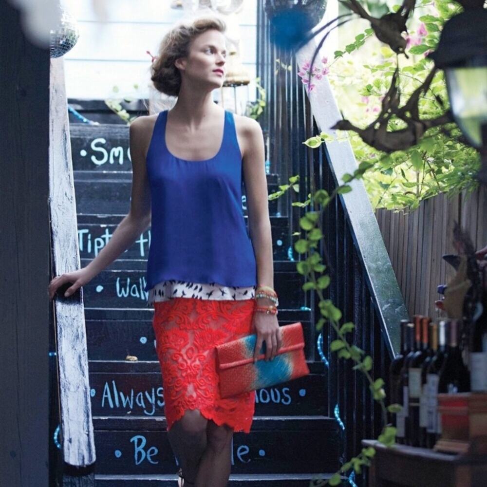 Anthropologie Maeve Take Flight Tank Top